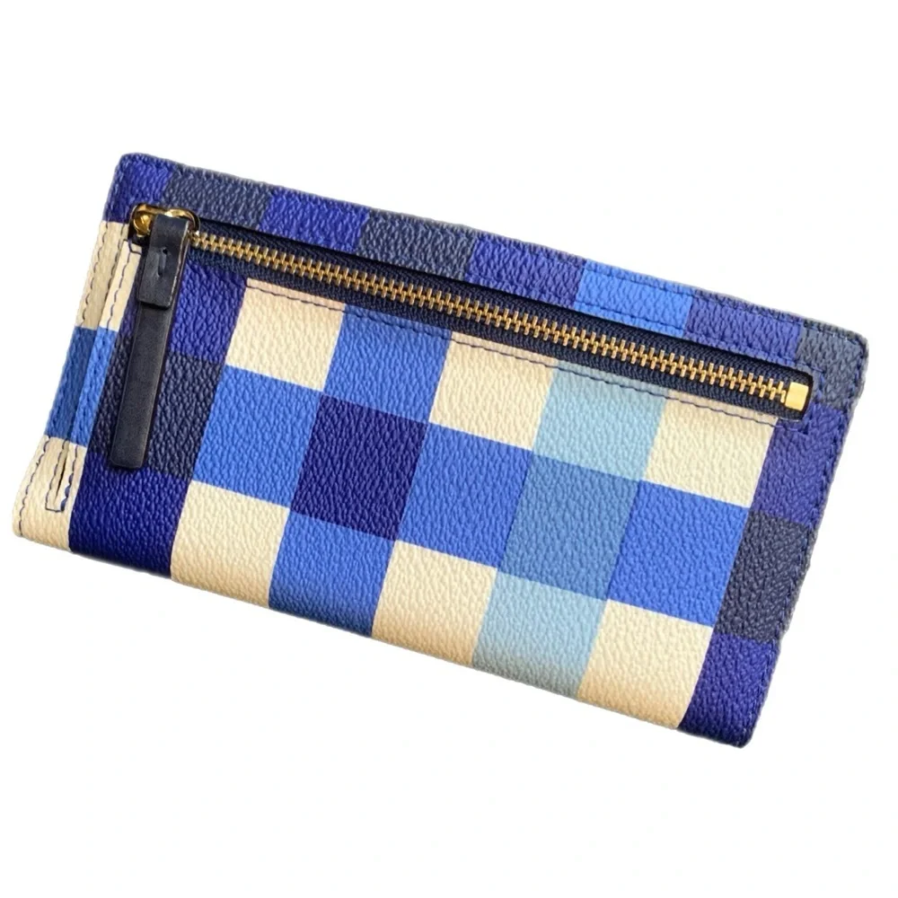 Kate Spade Grove Street Blue Bifold Wallet